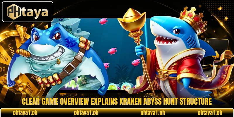 Clear game overview explains Kraken Abyss Hunt structure Clear game overview explains Kraken Abyss Hunt structure