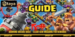 Diamond Arcade Quest - Clear Gem Missions For Rewards