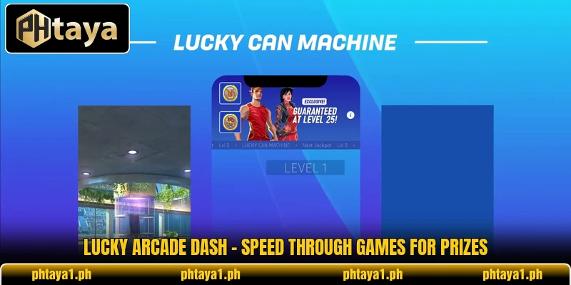 Lucky Arcade Dash - Speed Through Games For Prizes