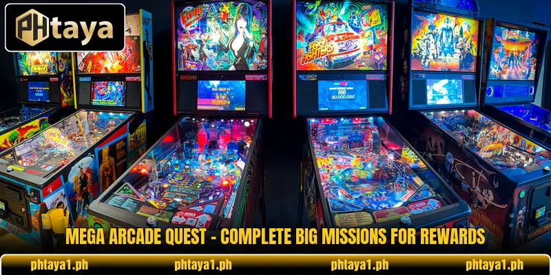Mega Arcade Quest - Complete Big Missions For Rewards