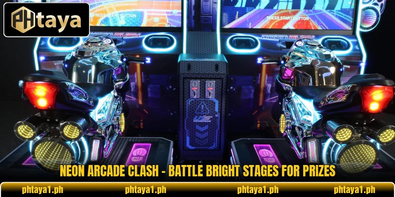 Neon Arcade Clash - Battle Bright Stages For Prizes