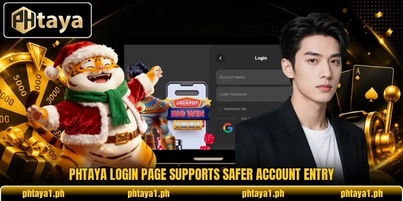 PHTaya login page supports safer account entry PHTaya login page supports safer account entry