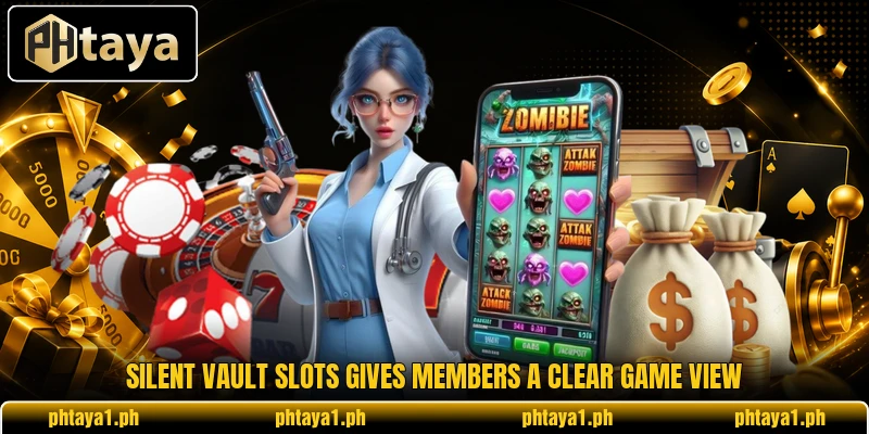 Silent Vault Slots gives members a clear game view Silent Vault Slots gives members a clear game view
