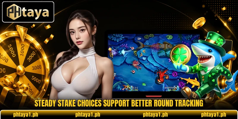 Steady stake choices support better round tracking Steady stake choices support better round tracking