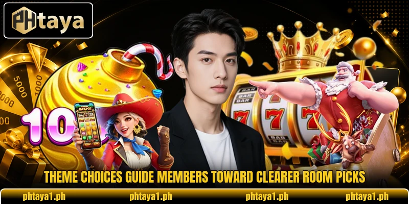 Theme choices guide members toward clearer room picks Theme choices guide members toward clearer room picks